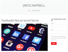 Tablet Screenshot of jwescampbell.com